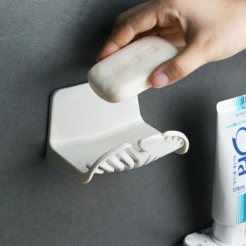 Самоклеящийся держатель для мыла ванная комната сливная коробка хранения ванна