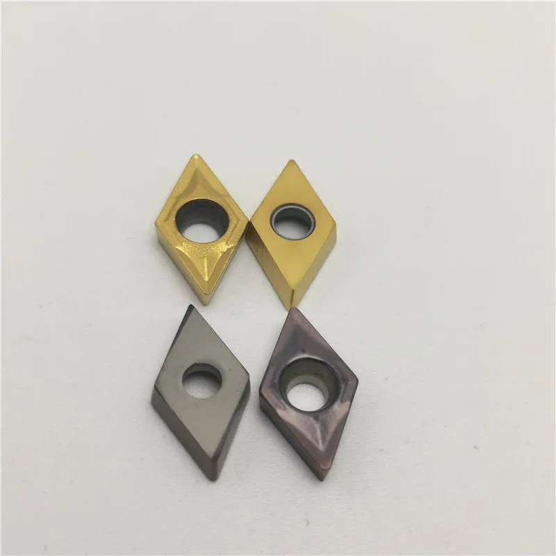 50 шт. DCMT070204 DCMT070208 VP15TF UE6020 US735 поворотные твердосплавные вставки инструмента Поворотный Фрезерный Резак Режущий инструмент для ЧПУ слот