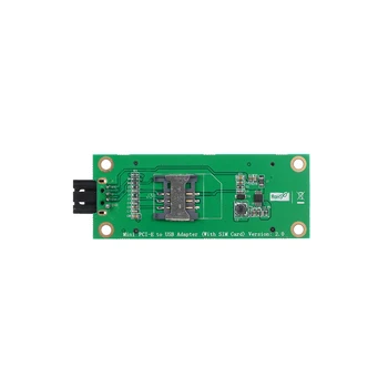 

Mini PCIe WWAN to USB Adapter Card With SIM Slot WWAN/3G/LTE Module Tester Converter Wide Area Network Card