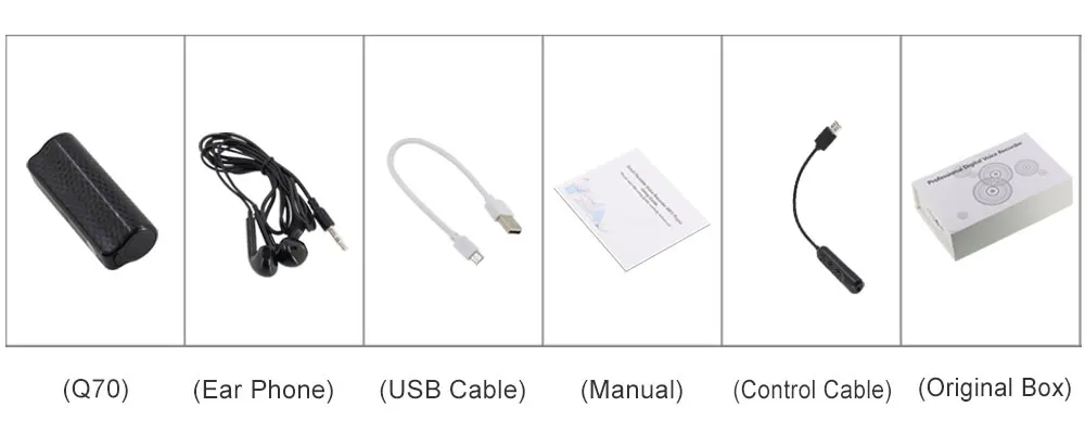 16 gb, gravação de som, 32gb, dictaphone, digital, com onda, mp3