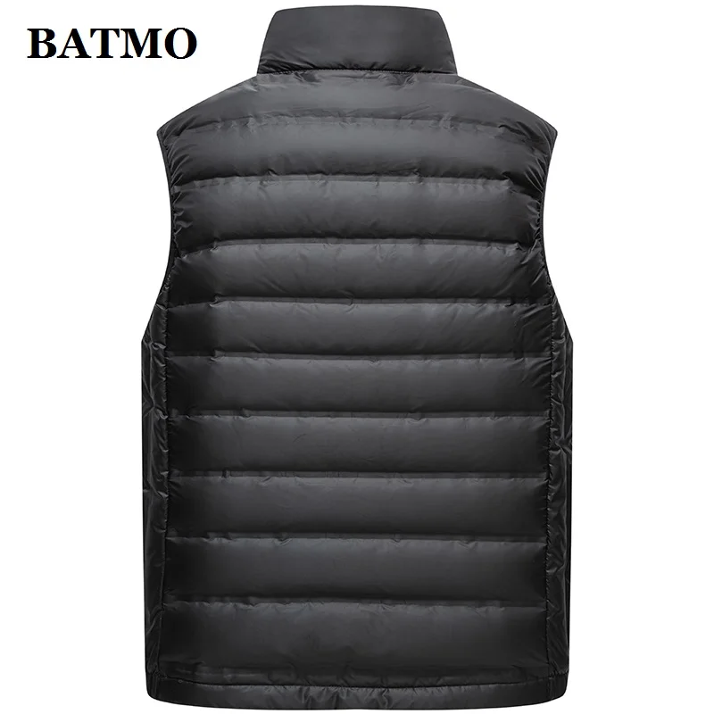 BATMO 2020 new arrival autumn 90% white duck down jackets men,men's down vest,plus-size M-4XL 20383 down coat