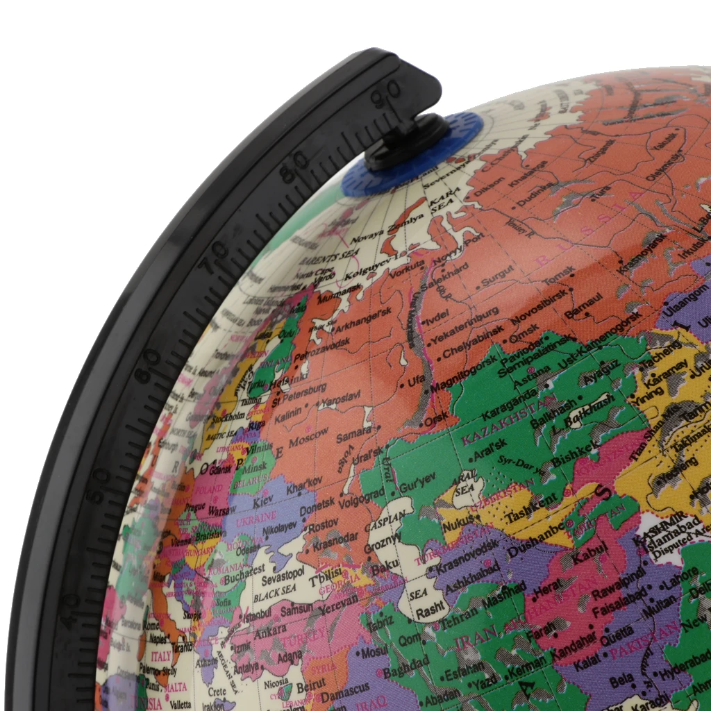 World Globe Piggy Bank Antique Decor Desktop Globe Rotating Earth Geography Globe Money Saving Coin Cash Collectible Box Gift