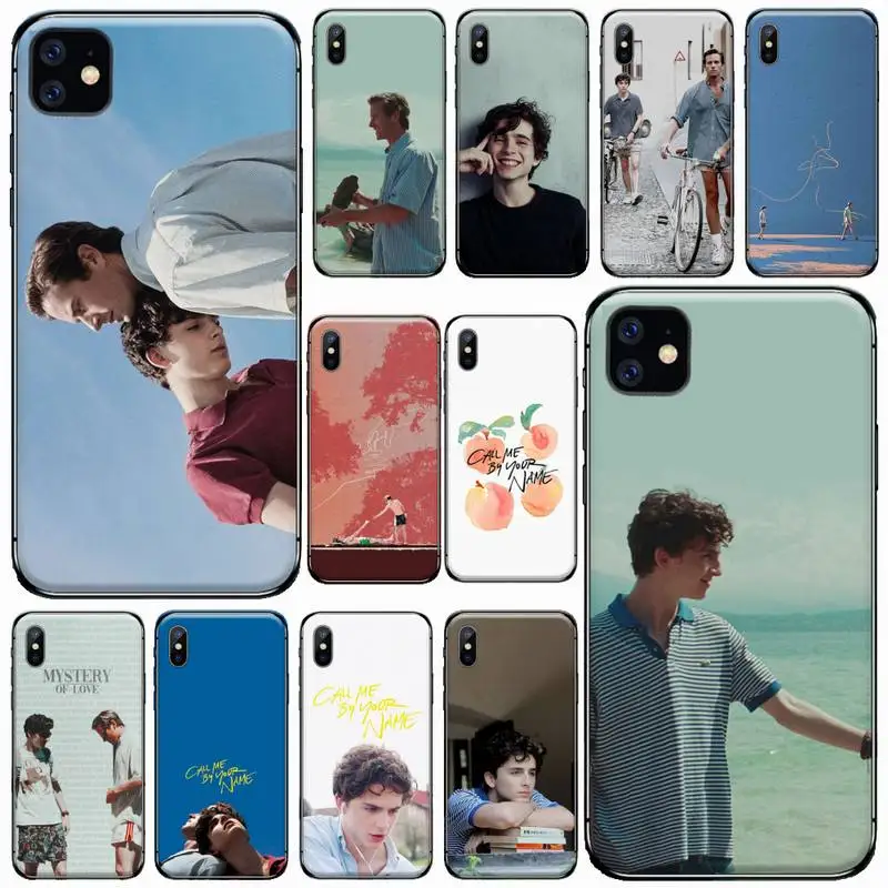 

Call Me by Your Name Phone Case for iPhone 11 12 pro XS MAX 8 7 6 6S Plus X 5S SE 2020 XR