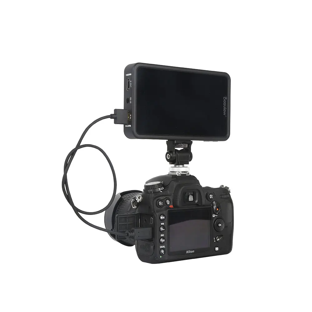 Besview Desview R5 Monitor 4K 5.5 Inch on Camera DSLR 3D LUT Touch Screen HDMI Camera Field Monitor for DSLR