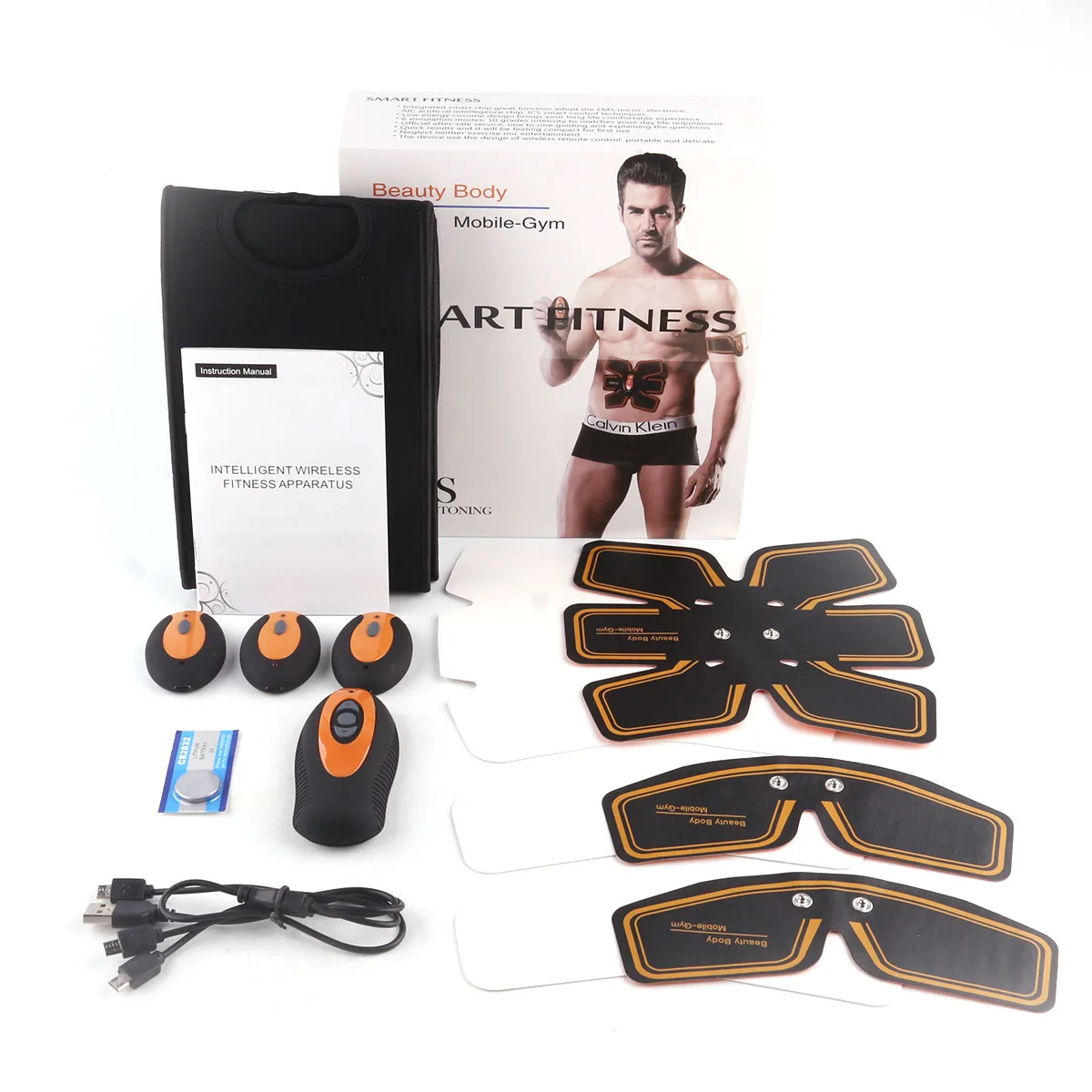 Rechargeable Electric Muscle Stimulator Ems Body Slimming Beauty