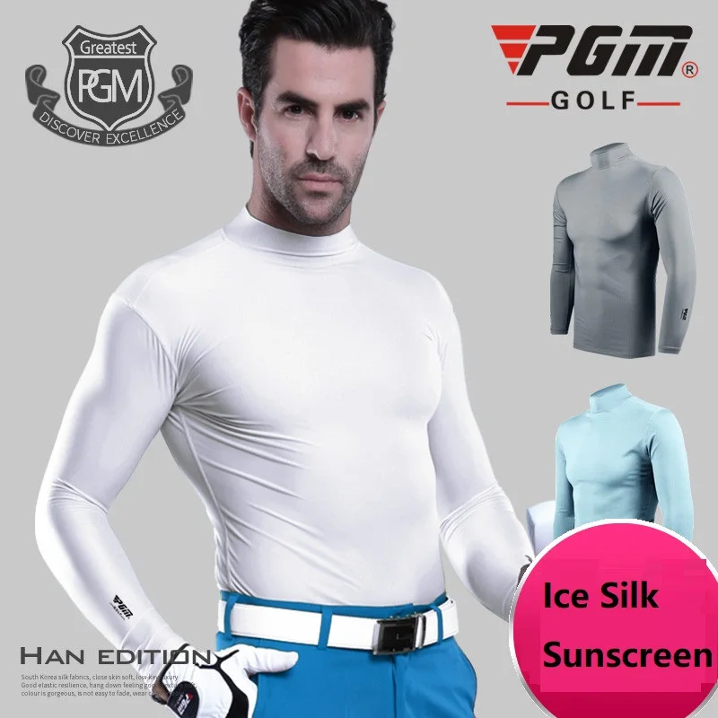 Pgm Mens Sun Protection Golf Shirt 