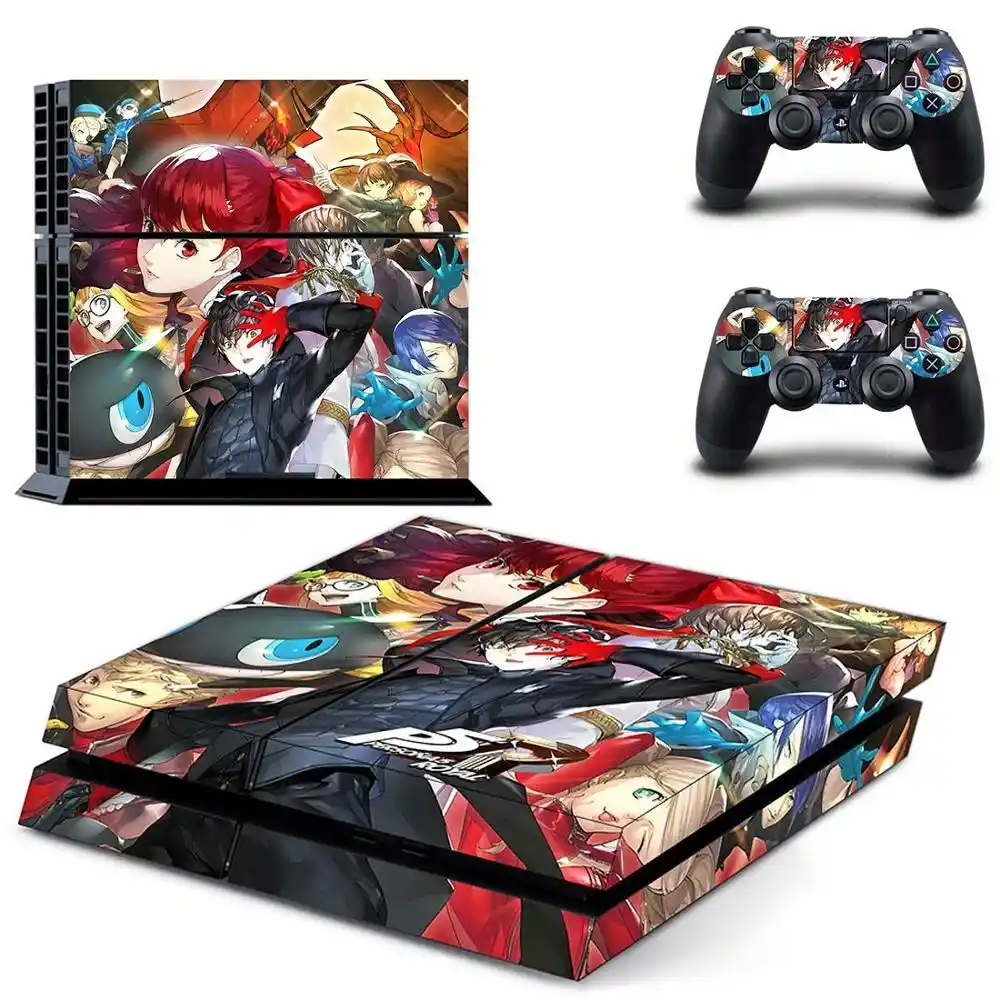 persona 5 ps4 controller skin