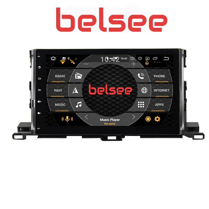Belsee 10 1 сенсорный экран Android 9 0 DSP Автомобильный GPS мультимедийный навигатор радио