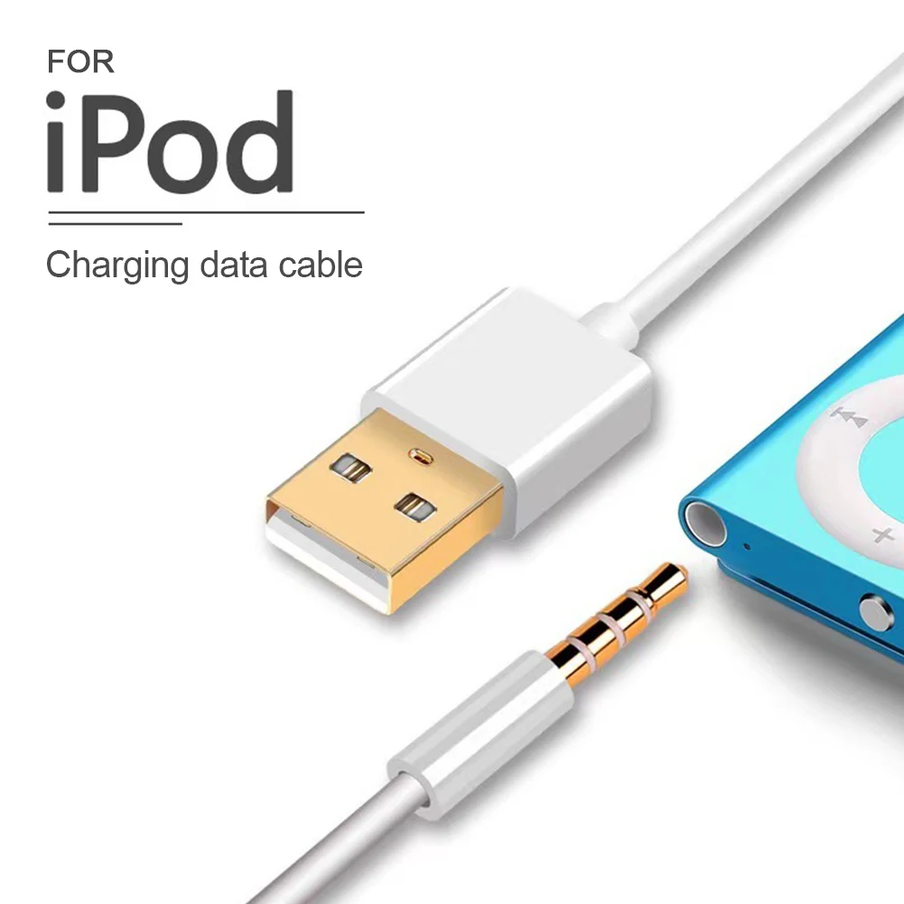 Кабель-переходник с разъемом 3 5 мм на USB 2 0 для синхронизации данных и зарядки Apple