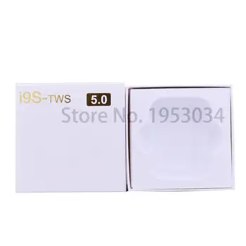 

10pcs I9 I9S TWS Wireless Earphone Portable 5.0 Bluetooth Headset Invisible Earbud for all smart phone i11 i12 i7 TWS Earphones