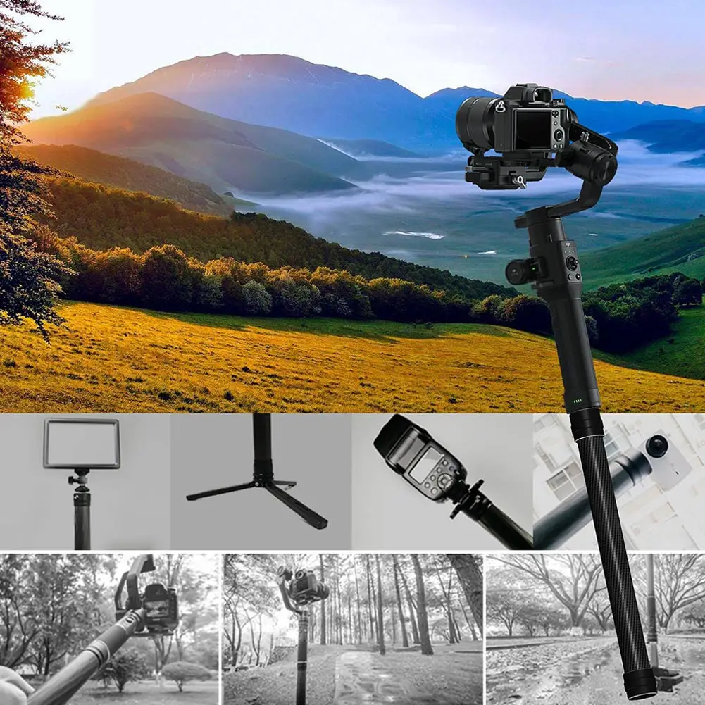 Карданный карбоновый удлинитель для камеры DJI Ronin-S Ручной Стабилизатор SP99