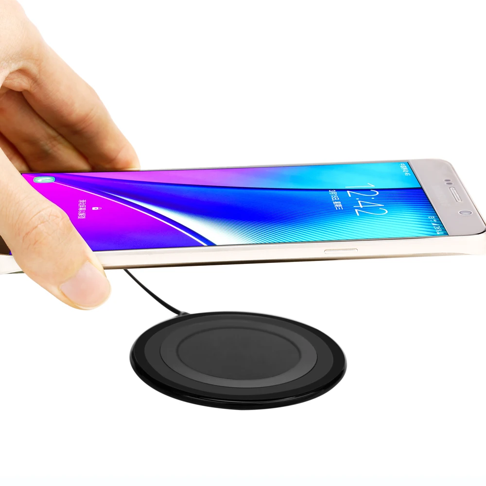 QI Беспроводное быстрое зарядное устройство зарядного устройства для iPhone 8 Plus XS MAX XR для samsung Galaxy S9 S8 Note 9 8 индукции