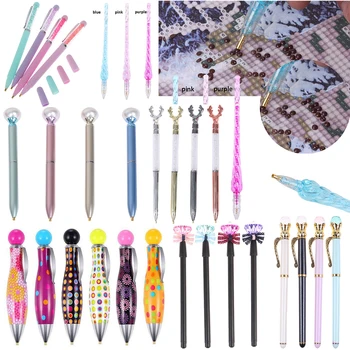 

Multi DIY Diamond Painting Pen Tool Accessories Rhinestones Pictures Double Head Diamond Embroidery Point Drill Pen Gifts