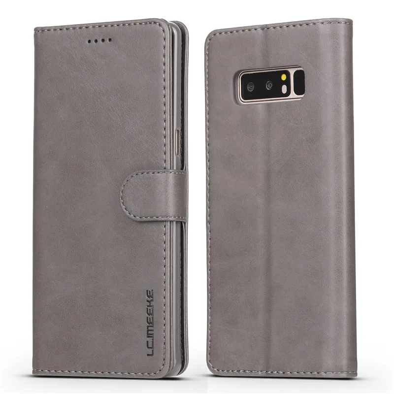 For Samsung Galaxy Note 8 Case Flip Leather Wallet Cover Samsung Galaxy Note 8 Phone Case For Samsung Note 8 9 Luxury Case samsung silicone cover