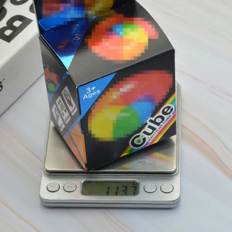 [Музыкальные вечерние трехслойные кубики Nautilus Rubik's] стиль 3-Order специальная форма креативные импортные товары необычная новая забавная головоломка Ma