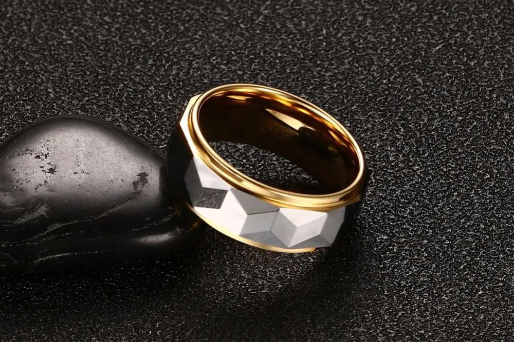Mens Tungsten steel Rings wedding bands 110