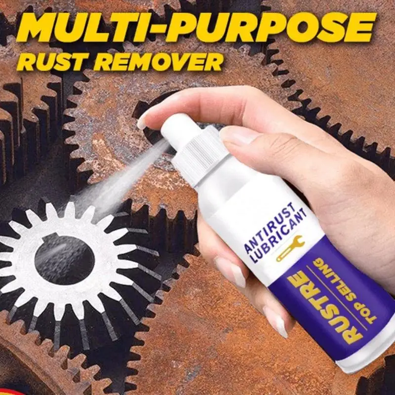

80ml Multi-purpose Rust Remover Inhibitor Wheel Hub Screw Derusting Spray for Derusting Metal Parts