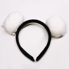 Kpop милый Kawaii группа Kpop Bangtan девушки корейский стиль головная повязка плюшевые обруч для волос аксессуары Kpop повязки на голову