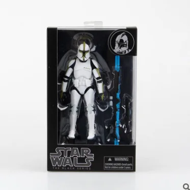 17 см Звездные войны фигурка модель Черная Серия Boba Kylo Phasma Дарт Мол Дарт Вейдер Фигурки игрушки фанаты коллекция подарок - Цвет: L