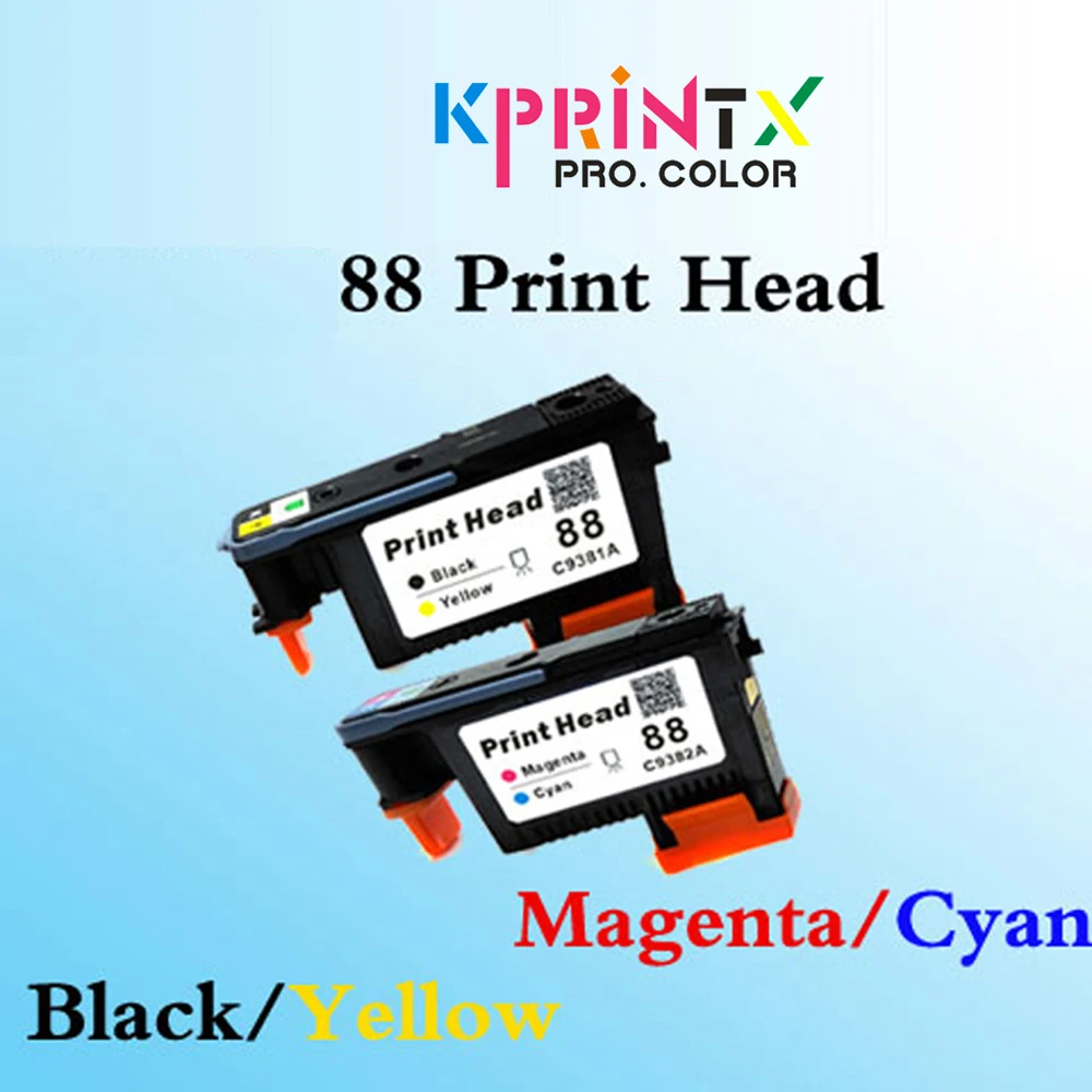 Печатающая головка совместимая с принтером hp88 C9382A C9381A Officejet Pro K550 K550dtn K550dtwn K5400dn K8600