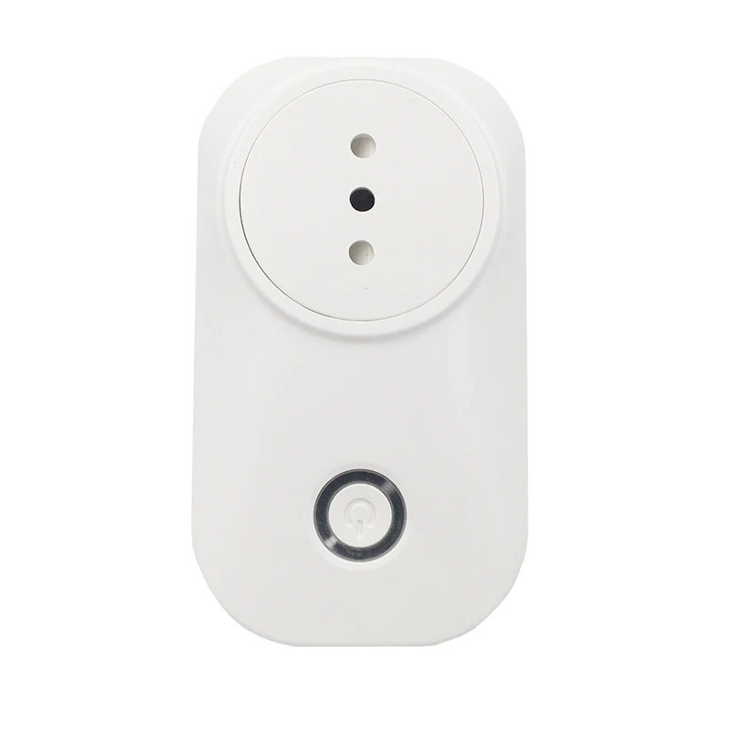 Italy Chile PLUG Смарт-розетка Lonsonho, Wi-Fi, умная розетка 16А, 3520 Вт, монитор мощности, энергосбережение, ЕС, Австралия, Великобритания, Бразилия, Израиль, Чили, штепсельная вилка Tuya Smart Life App - Цвет: Italy Chile PLUG