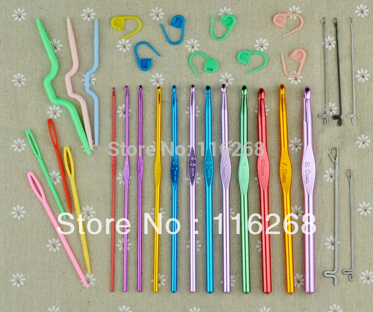 Набор для рукоделия ручной работы набор вязания алюминиевые вязальные булавки