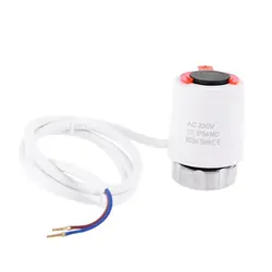 2024 New 230V Electric Thermal Actuator Radiator for Manifold Underfloor Heating NC Valve