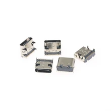 

20/50 pcs USB3.1 Type-C DIP 3A Micro USB 6 pin/16 pin connector female port jack tail plug socket electrical terminal