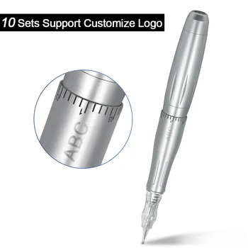 

Biomaser LW002 Permanent Makeup Micropigmentation Machine Eyebrow Lips Tattoo Pen Kits for PMU Soft Brows with Needles