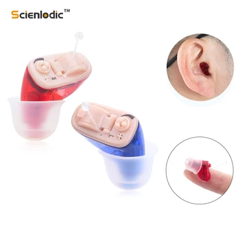 

Hearing Aid ITC Invisible Ear Hearing Aids Digital for Deafness Sound Adjustable Hearing Device Audifonos Mini Hearing Amplifier