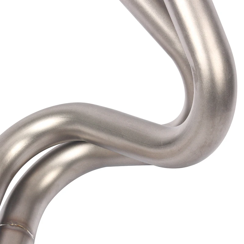 Slip on Motorcycle Exhaust Front Link Pipe Connect Tube Stainless Steel Exhaust System For Kawasaki ER6N ER6F 2012-2016 - Image 3