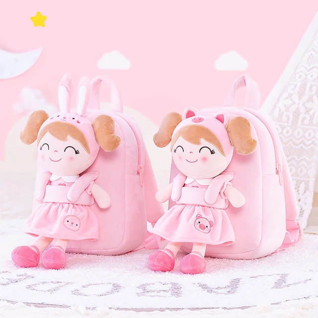 Gloveleya Dolls Stuffed Animal Backpacks Forest Animal Dolls Kids Rag Doll Bags Baby Girl Gifts Stuffed Toys Plush Toys 4