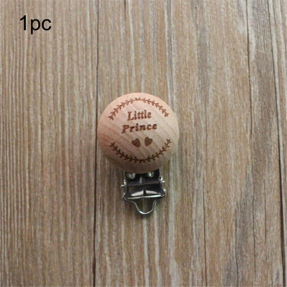 little prince 1pc 5 шт./лот, Детская соска, зажим, держатель, соска, однотонный цвет, Детские зажимы для пустышки, для детей, застежки, держатели, аксессуары - Цвет: little prince 1pc