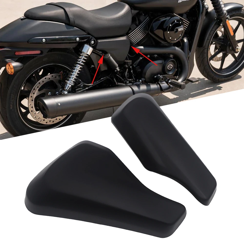 Accesorios de para harley davidson Street 750 cubiertas carenado lateral de batería, cubierta de batería izquierda y derecha|Cubiertas y molduras ornamentales| - AliExpress