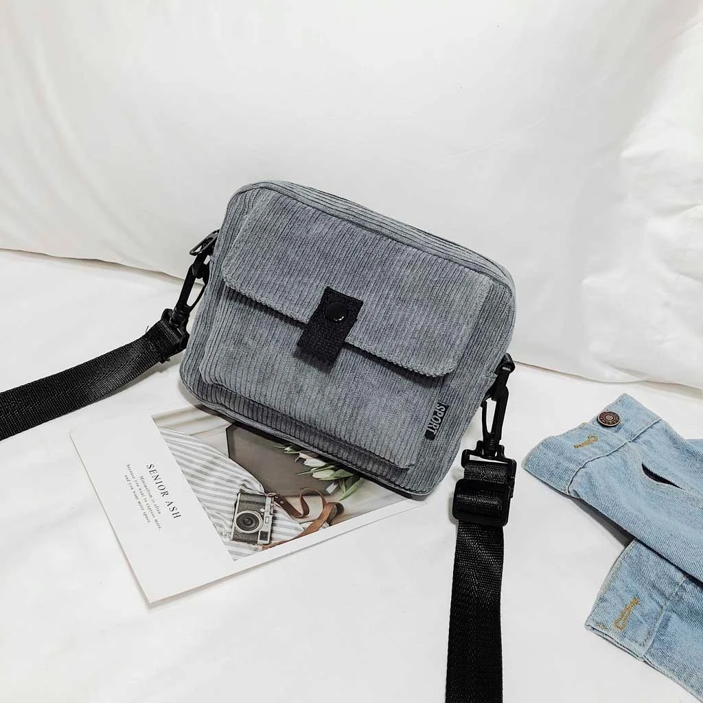 Aelicy Messenger Package New Fashion Women Corduroy Female Bag Female Phone Bag Shoulder Bag For Ladies Bolso Mujer 1025