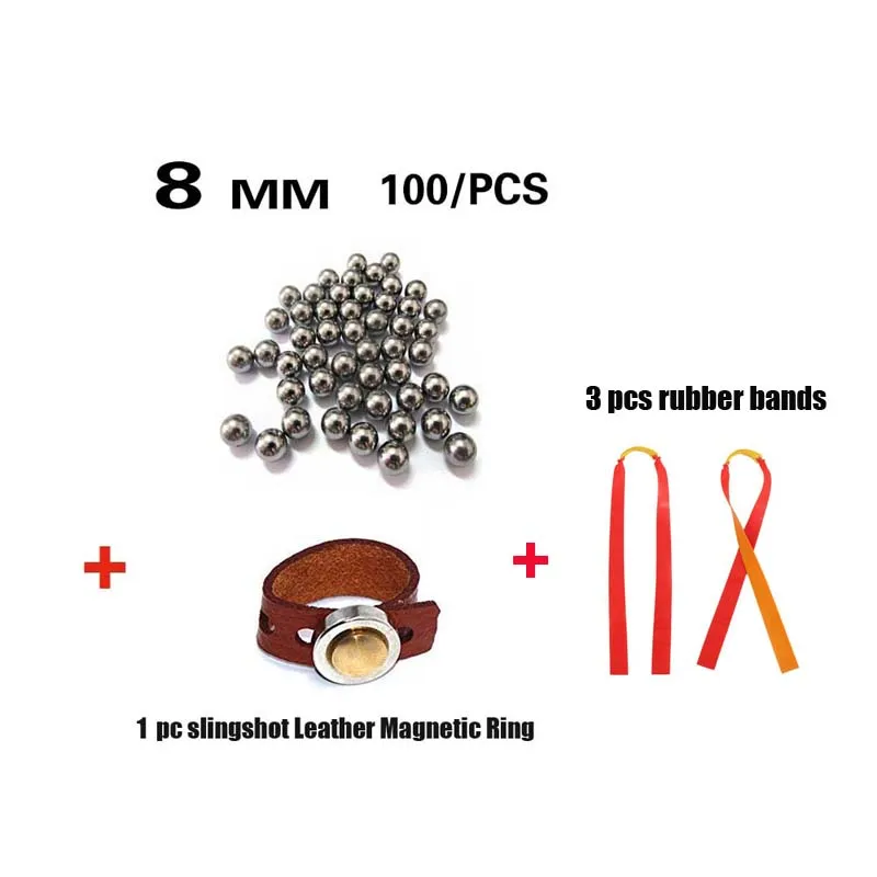 Huntingdoor Slingshot Powerful Elastic Flat Rubber Band with