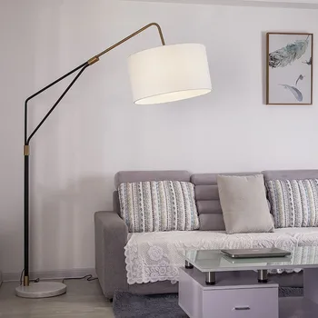 

Nordic LED Marble Floor Lamps Bedroom Living Room Restaurant Lighting Decor Floor Lights Bedside Standing Lights Standing Lamps