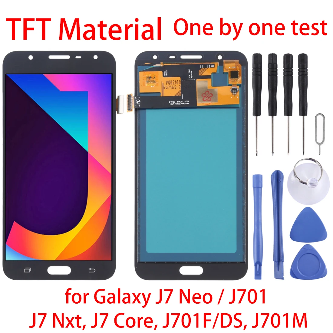 TFT Material For SAMSUNG J7 Neo LCD Screen and Digitizer Full Assembly for Galaxy Neo/J701 Nxt Core J701F/DS J701M | Мобильные