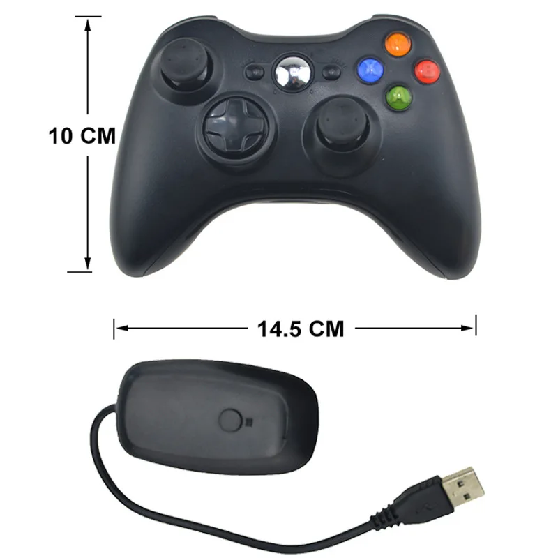 40 шт 2 4 GHz беспроводной контроллер для XBOX 360 игр Bluetooth Джойстик Microsoft игровой