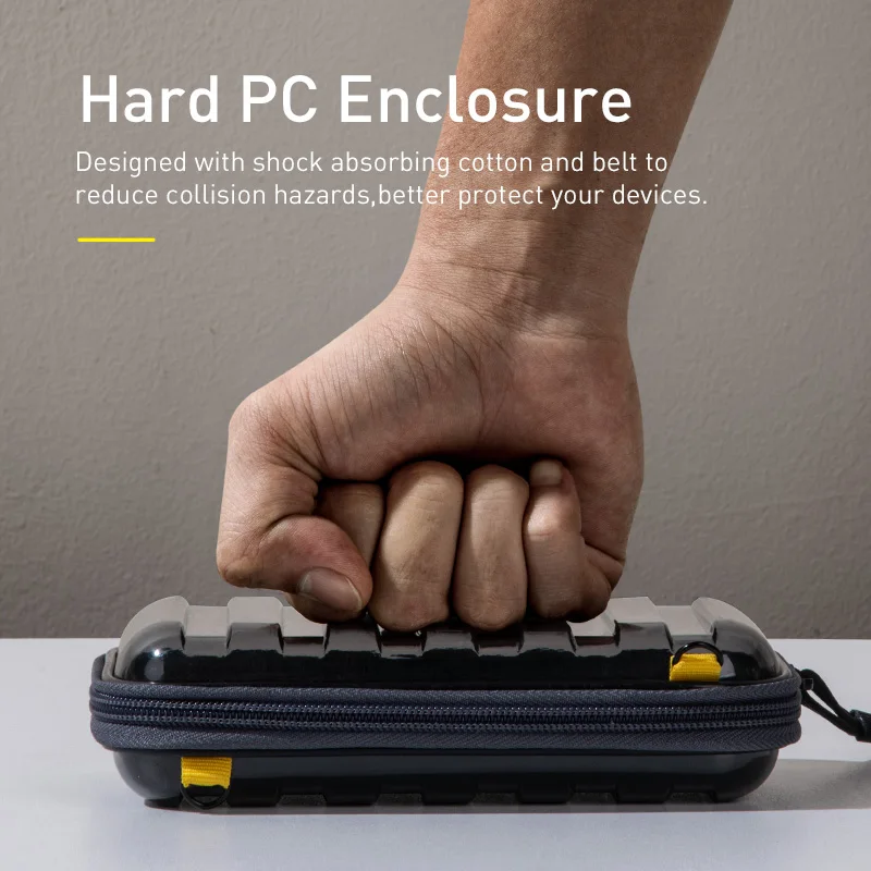 Baseus Водонепроницаемая цифровая сумка USB кабель SD карта наушники мобильный