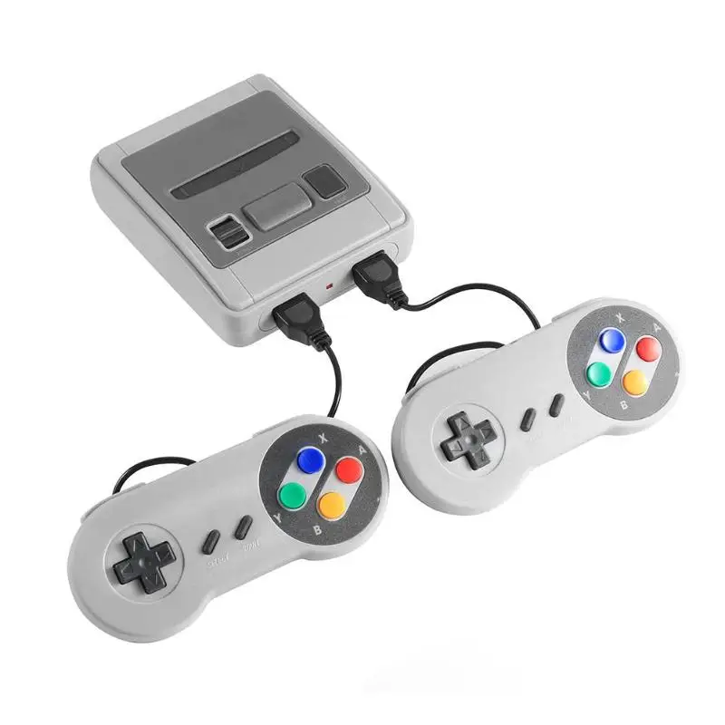 Ретро Мини 8 битная игровая консоль AV выход ручной игровой плеер встроенный 621