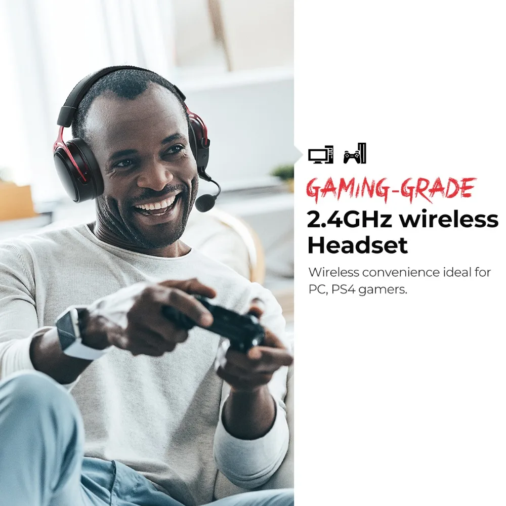 mpow air wireless gaming headset