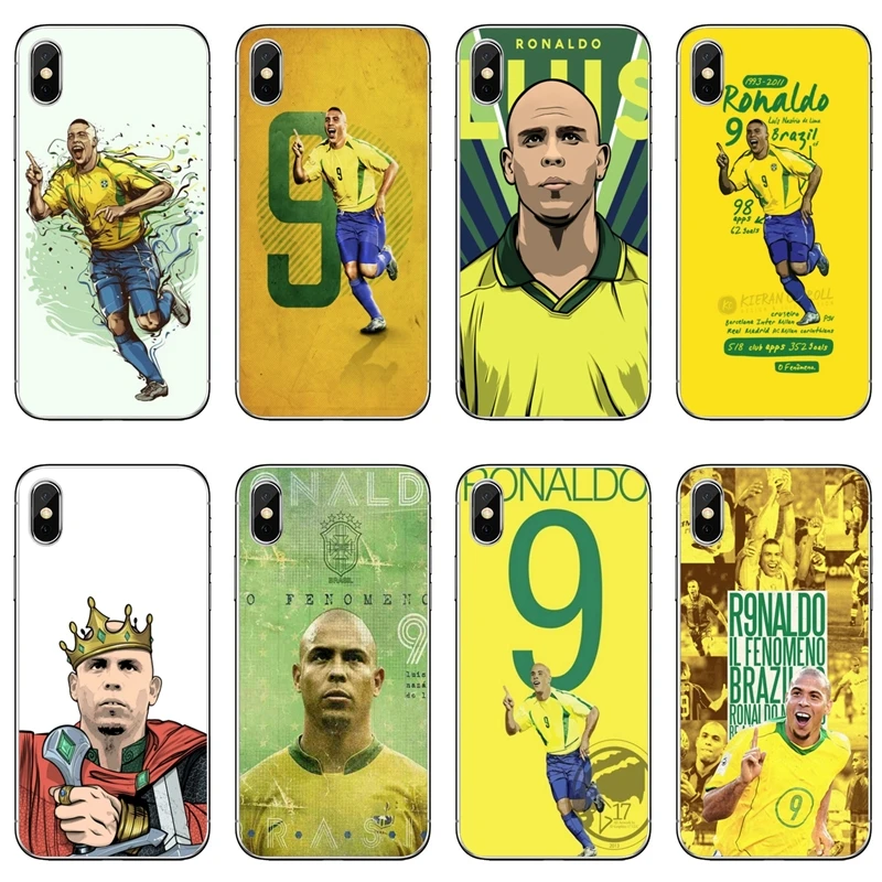 Чехол для iPhone 11 pro XR X XS Max 8 7 6s plus SE 5s 5c iPod Touch 5 6 бразильский Роналдо Luiz Nazario R9|Бамперы|