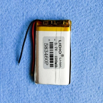 

3.7V1500mAh polymer lithium battery 583460 503562 for shoe light