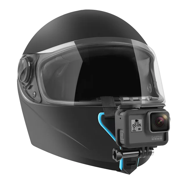 US $5.23 For Gopro Hero 8 7 6 5 Motorcycle Helmet Front Chin Fixed Mount Bracket Adapter Xiaomi Yi 4K Insta3