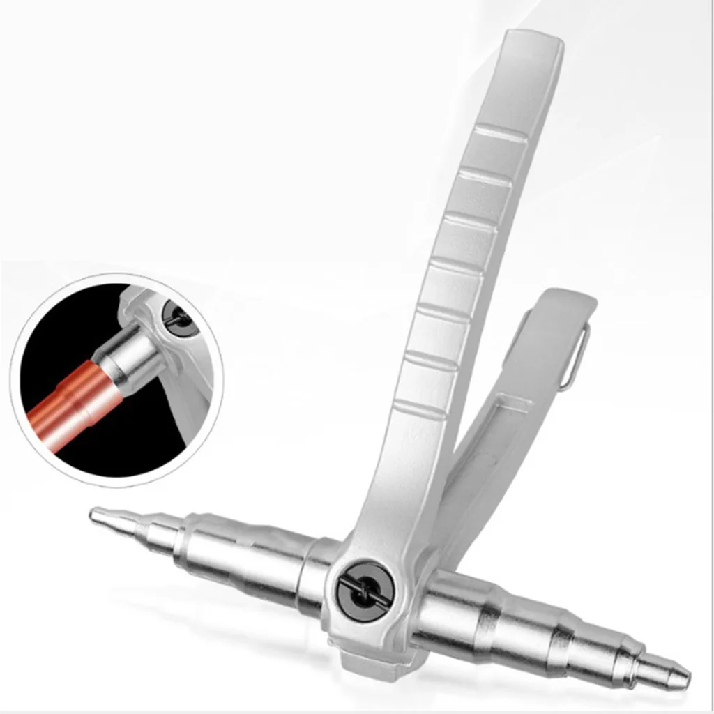 Air Conditioner Repair Tool Expander Copper Pipe Tool Tube Expander Tool, Silver