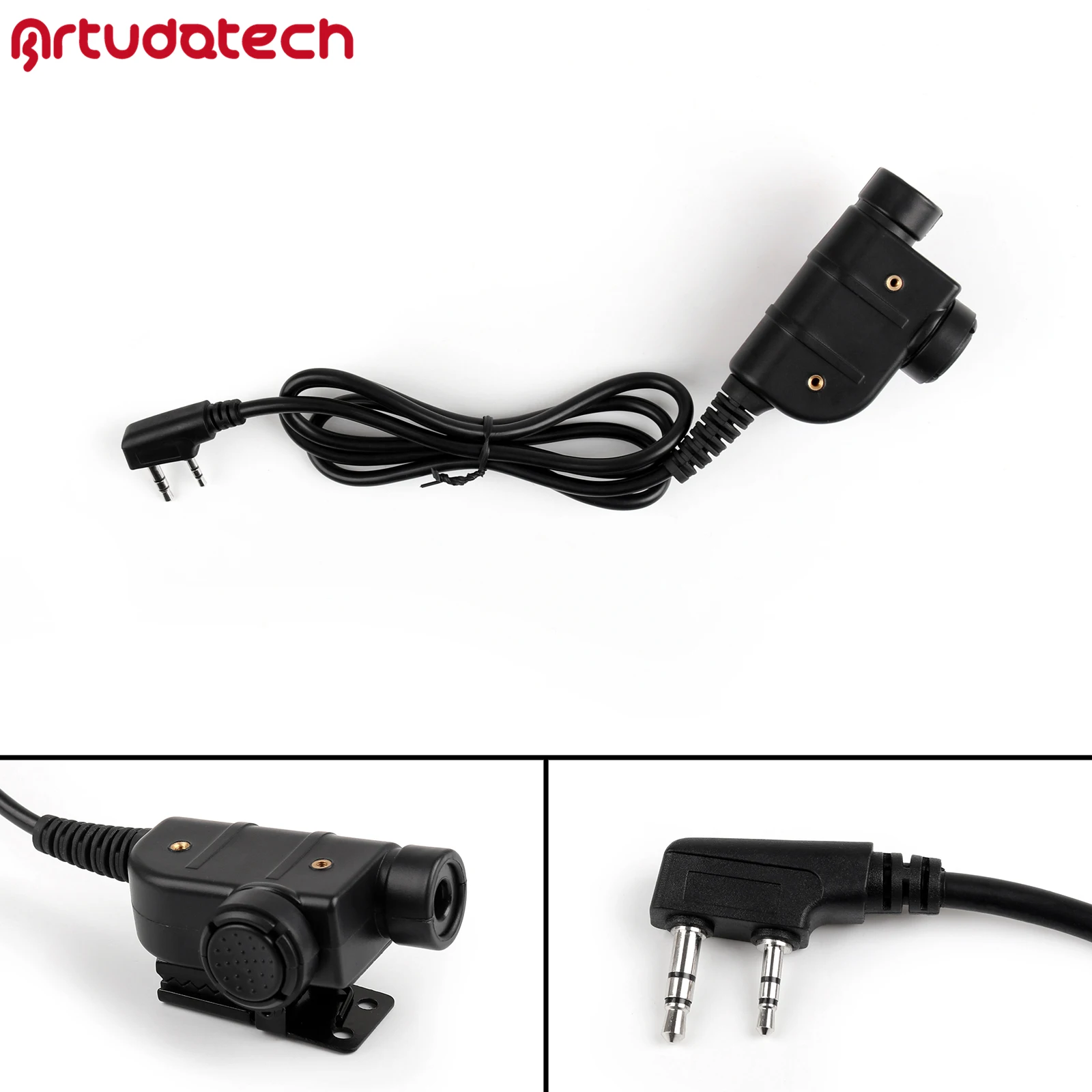 Artudatech Z TAC Z125 Silynx выпускает Грудь U94 PTT для Kenwood связь гарнитура IASUS UHF трансивер Pro