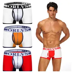 1 шт. Боксеры Мужское нижнее белье Cueca Masculina мужские шорты-боксеры Vetement Homme хлопок Cueca мужские трусы Мужское нижнее белье