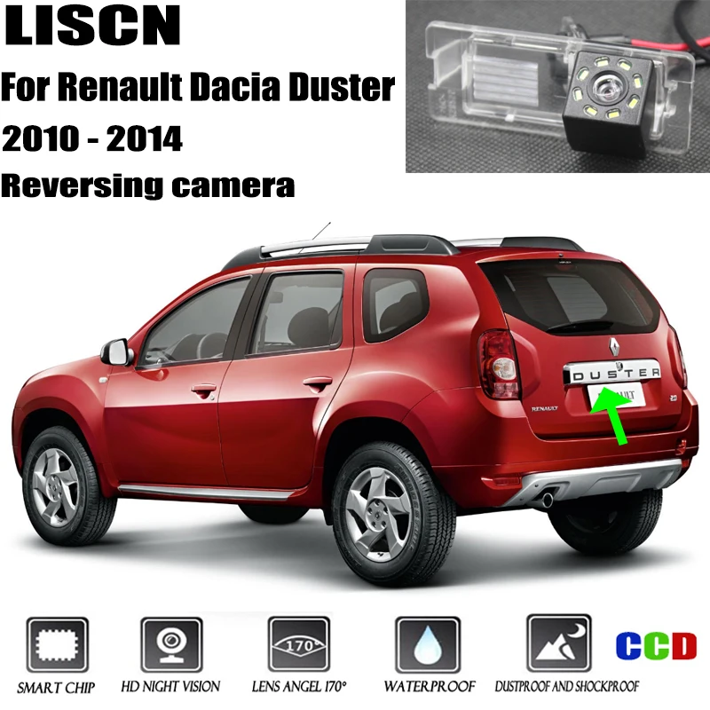 Автомобильная камера заднего вида для Renault Dacia Duster 2010 2011 2012 2013 вида/CCD/ночное