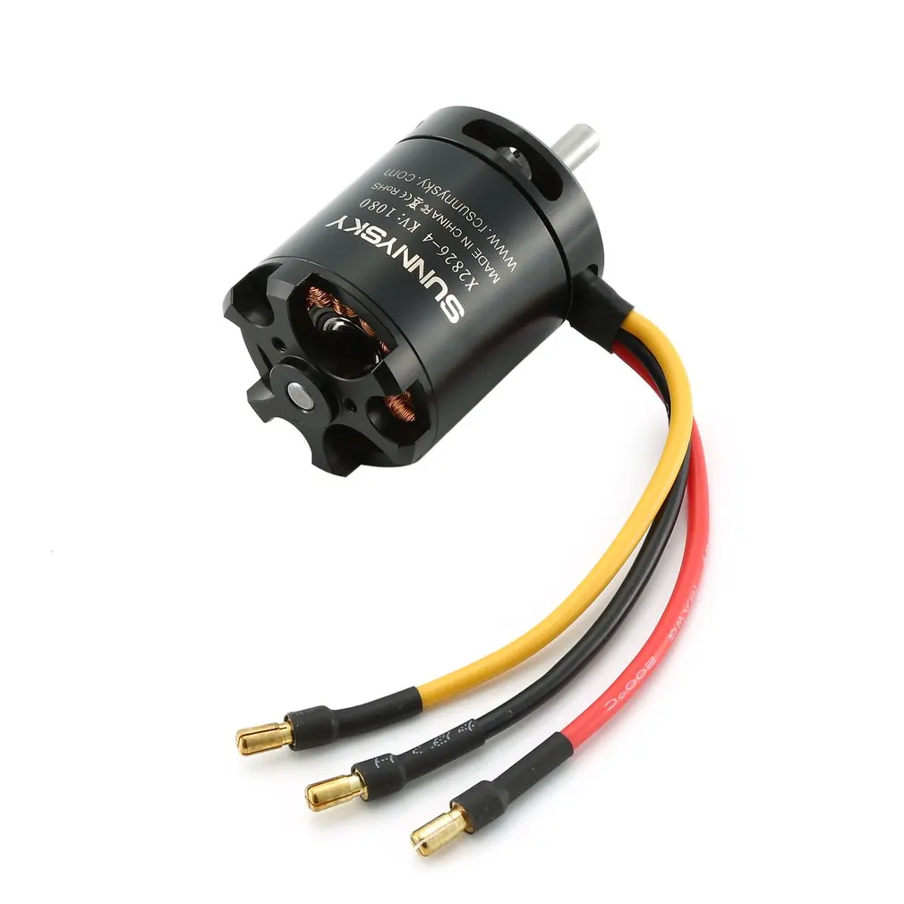 SUNNYSKY X2826 740KV 1080KV бесщеточный двигатель с фиксированным крылом для многоосевой воздушной радиоуправляемой модели бесщеточного двигателя самолета